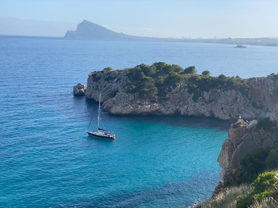 Apartamento Con Vistas Al Mar, Mascarat, Altea Exteriör bild